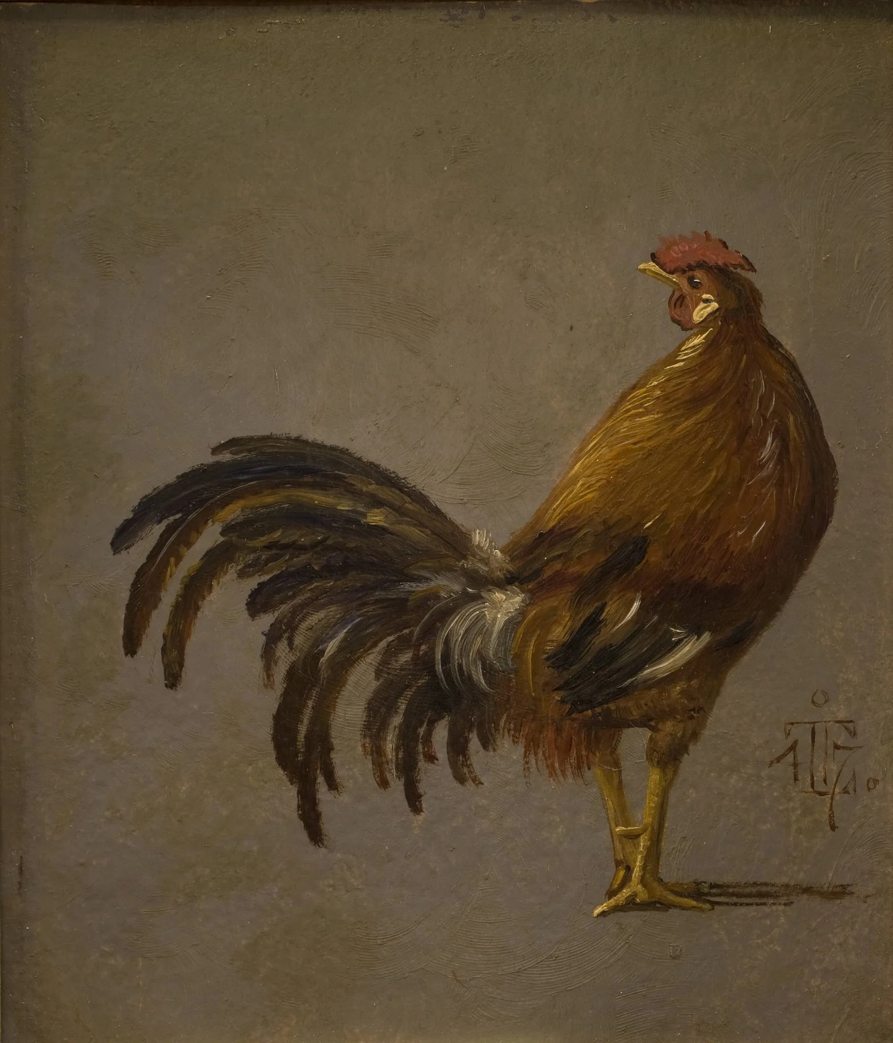 En hane, by Unknown, 1847