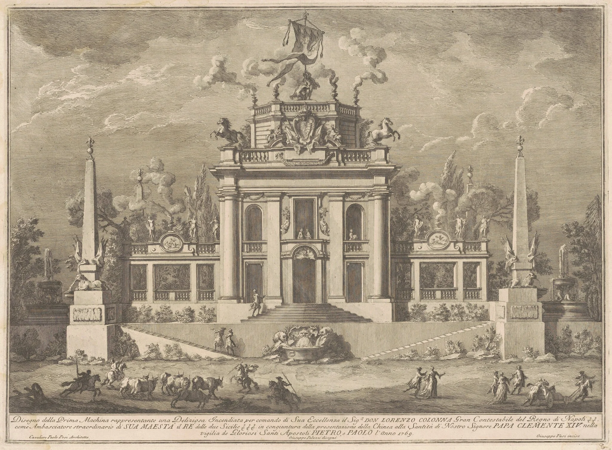 The Prima Macchina for the Chinea of 1769: A "Deliziosa"