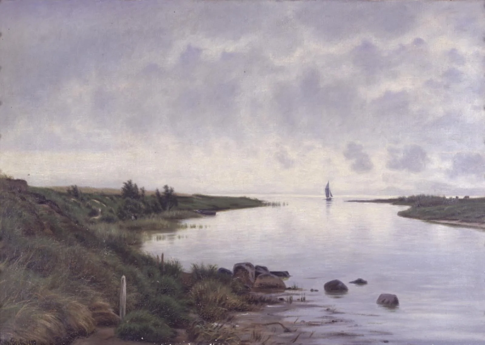 Åens udløb, by Unknown, 1899