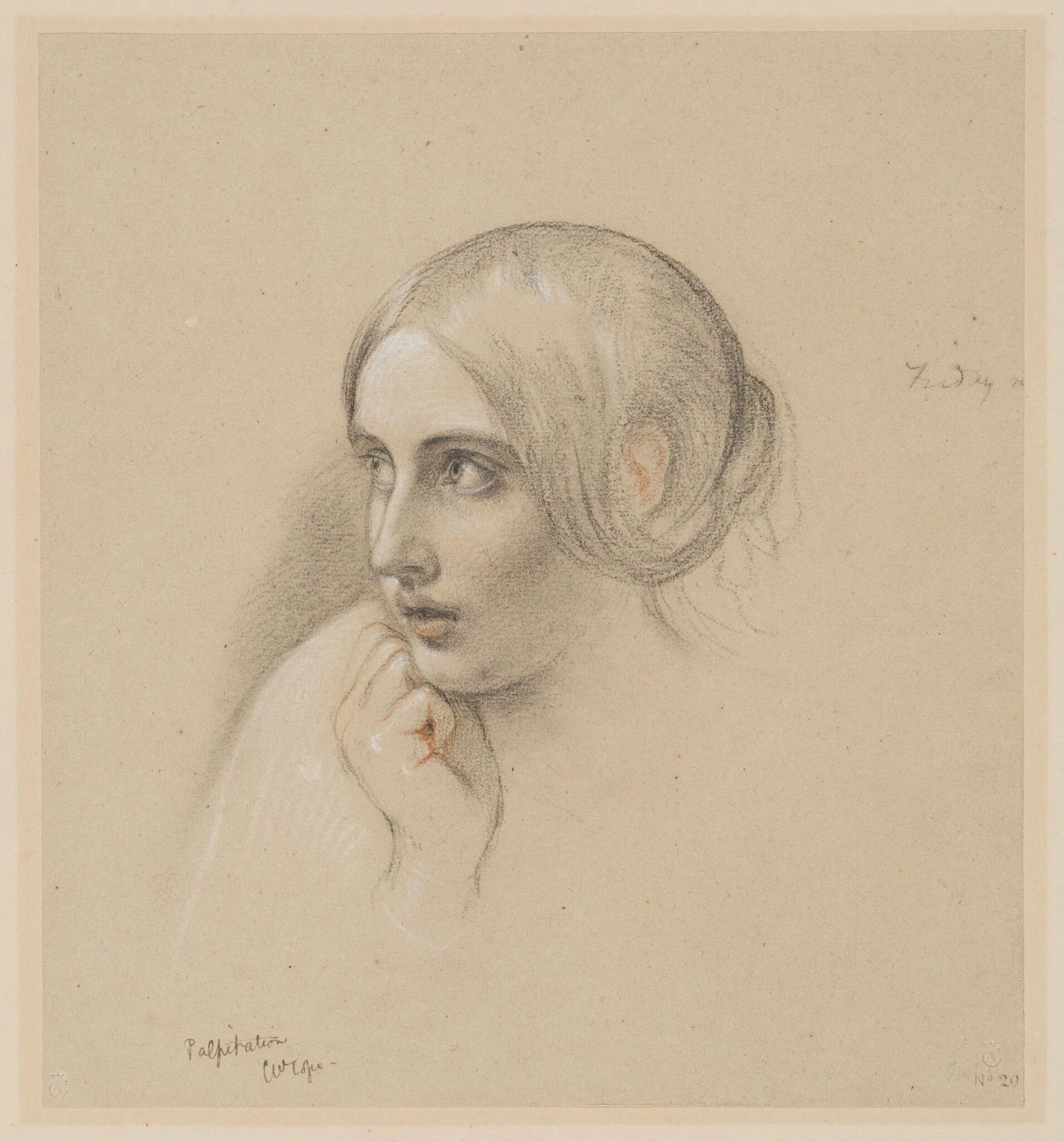 Palpitation, by Charles West Cope, 1850