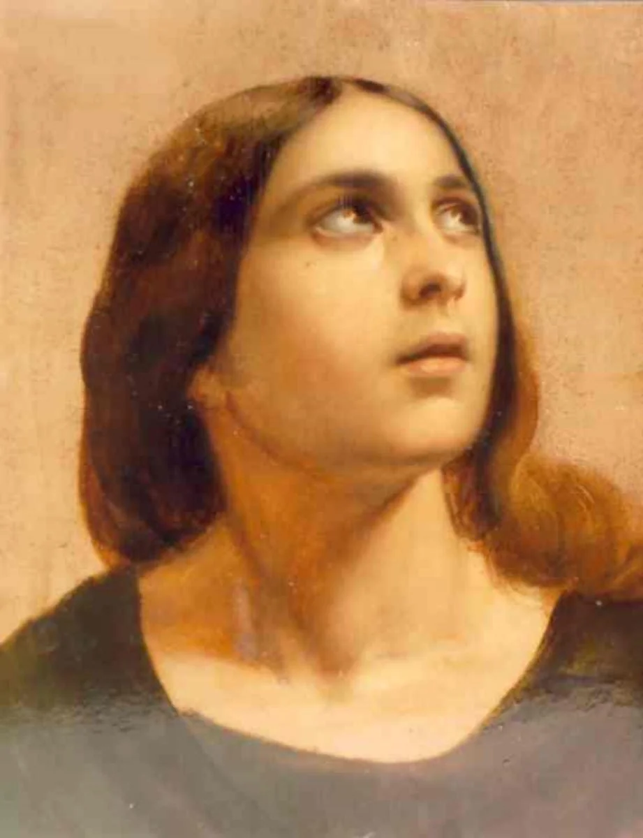Magdalena, by Gheorghe Tattarescu, 1867