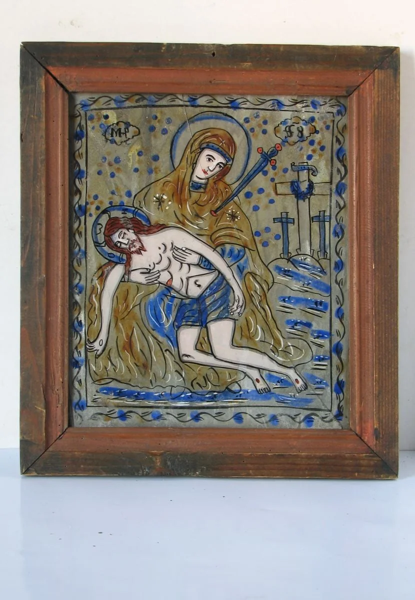 Coborârea Mântuitorului Iisus Hristos de pe cruce, by Unknown, 1850