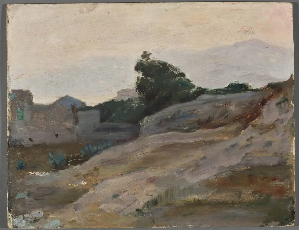 Bordighera. From the journey to Italy