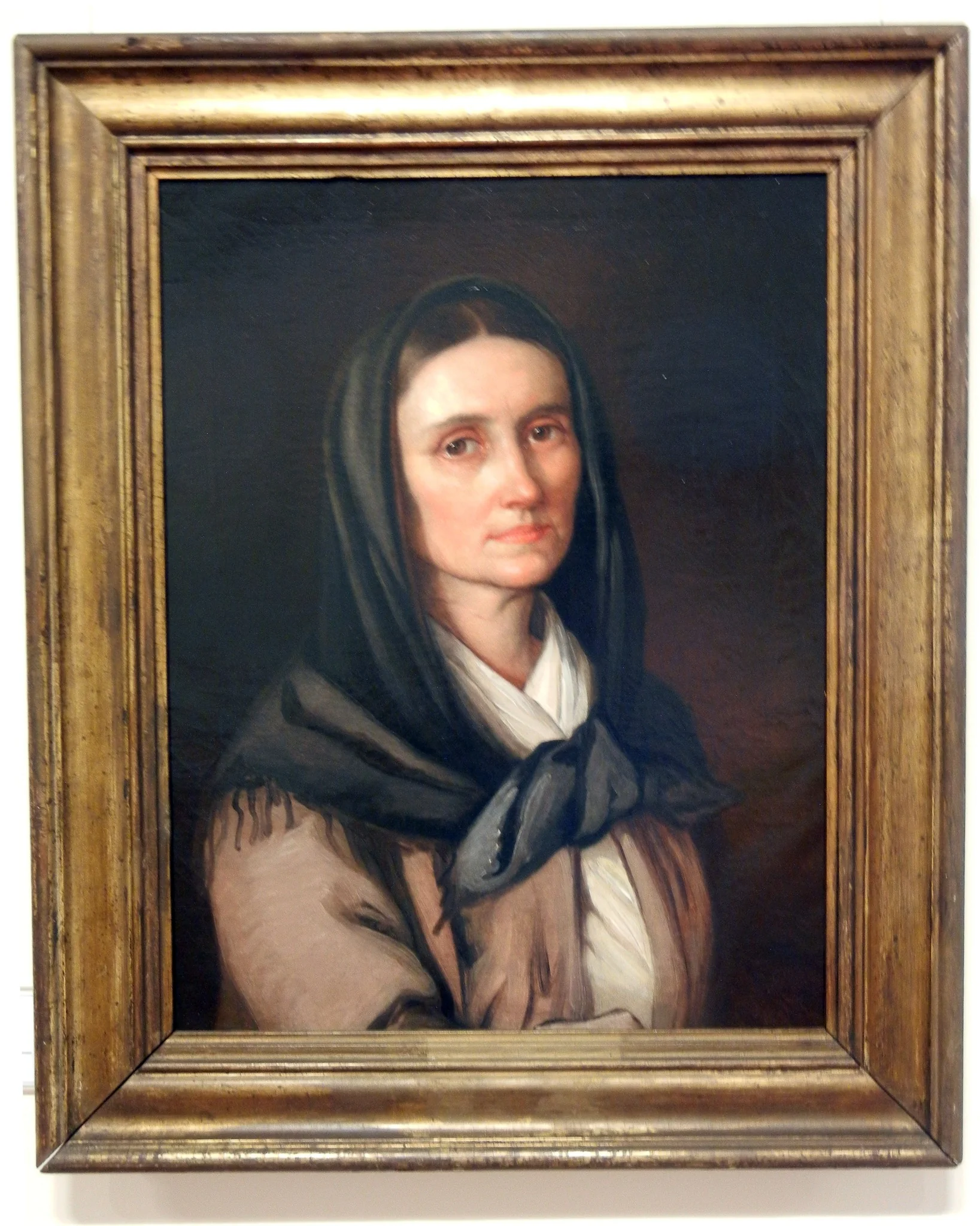 My Mother, by Soma Orlai Petrich, oil, 1850