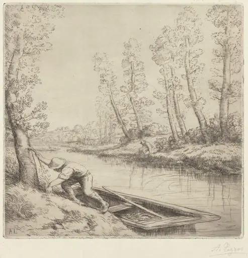 Morning along the River (La matin sur la riviere)