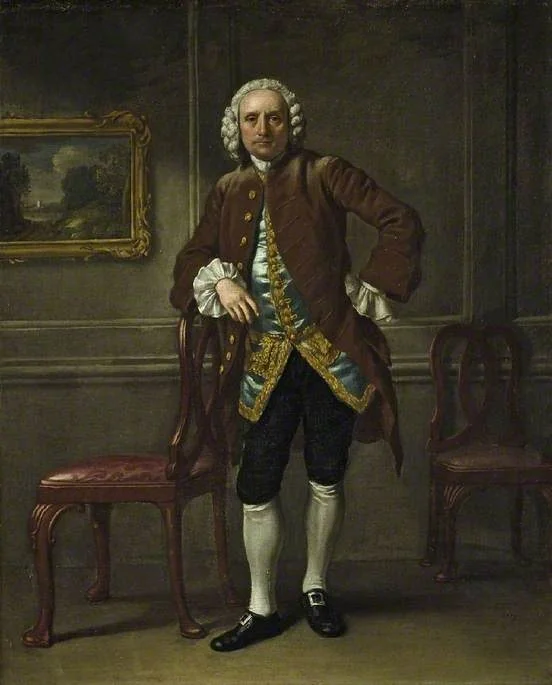 George Dance, by Francis Hayman, oil, 1750