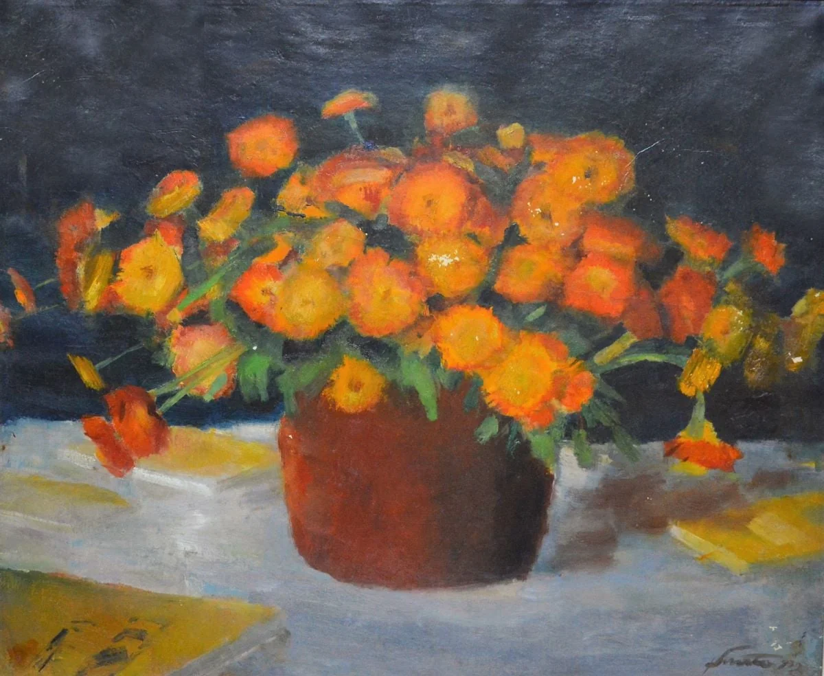 Flori, by Francisc Șirato, unspecified