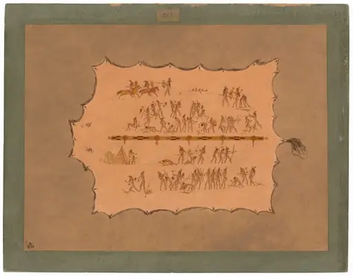 Facsimile of a Sioux Robe