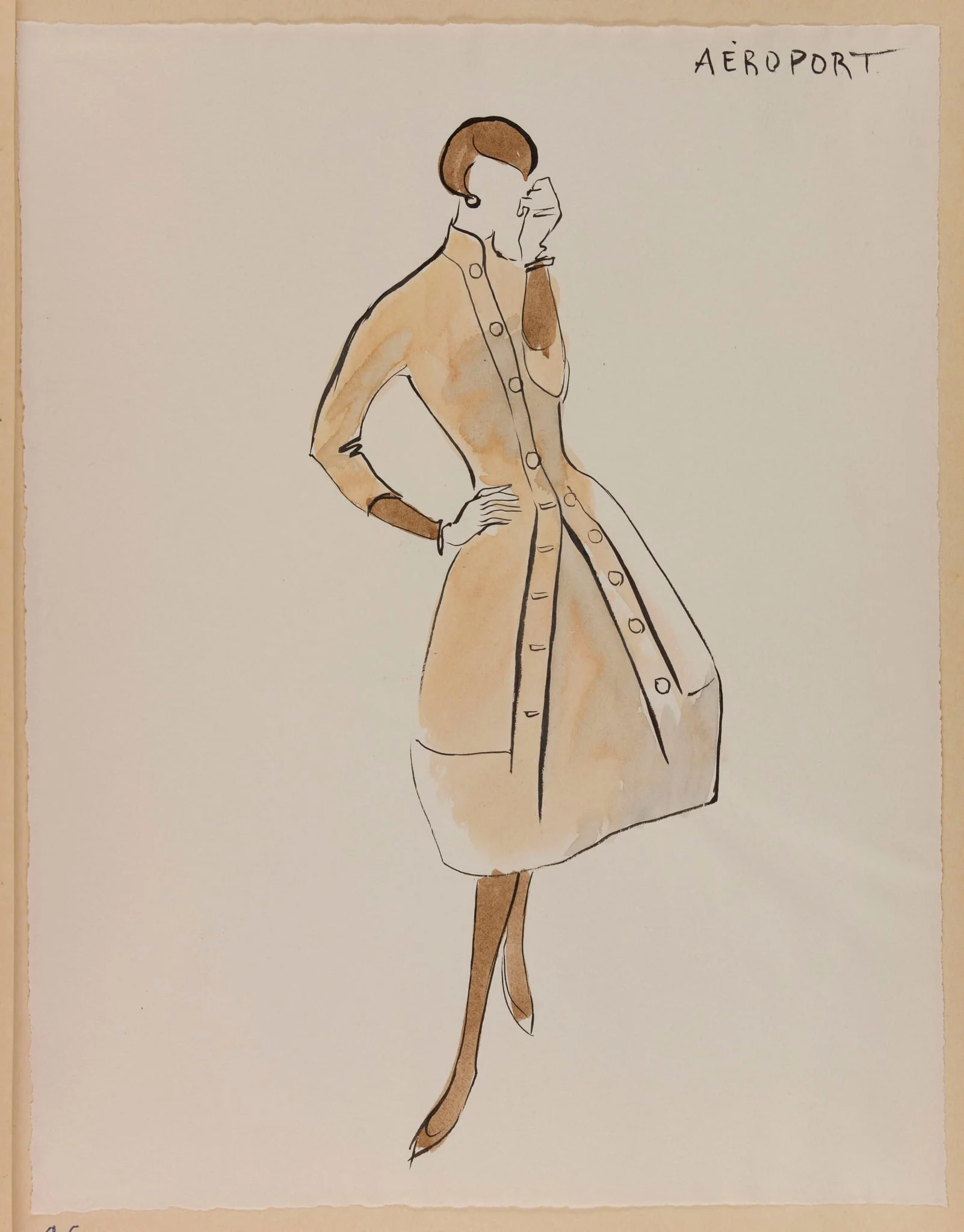 Aéroport, by Carven, 1956