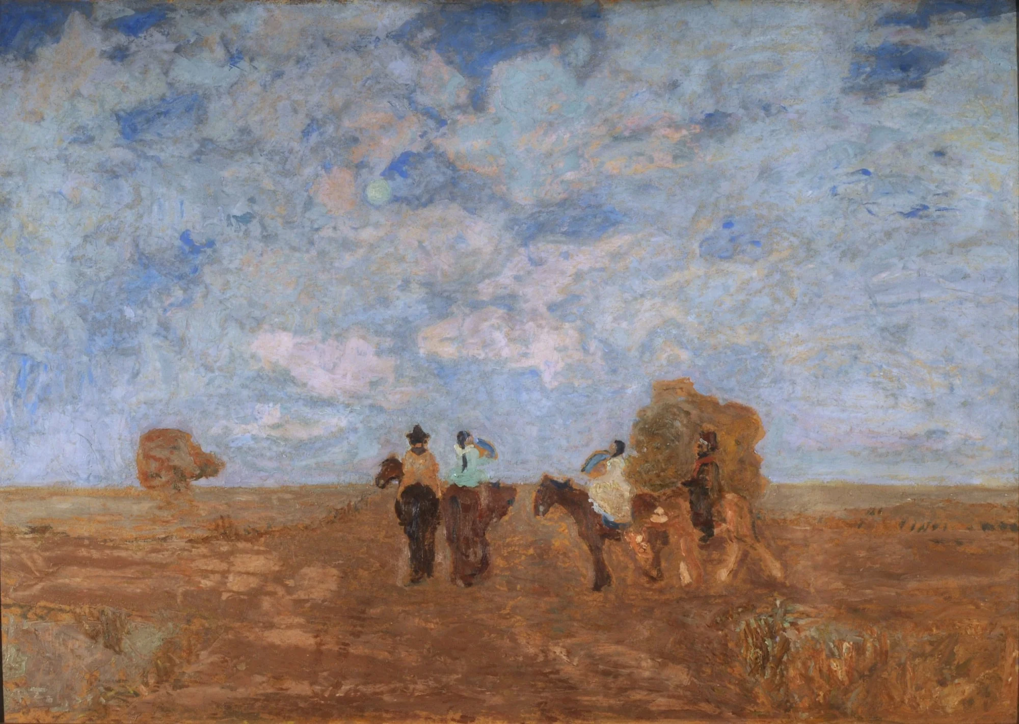 The pampas or return of the dance, by Pedro Figari, unspecified, 1909