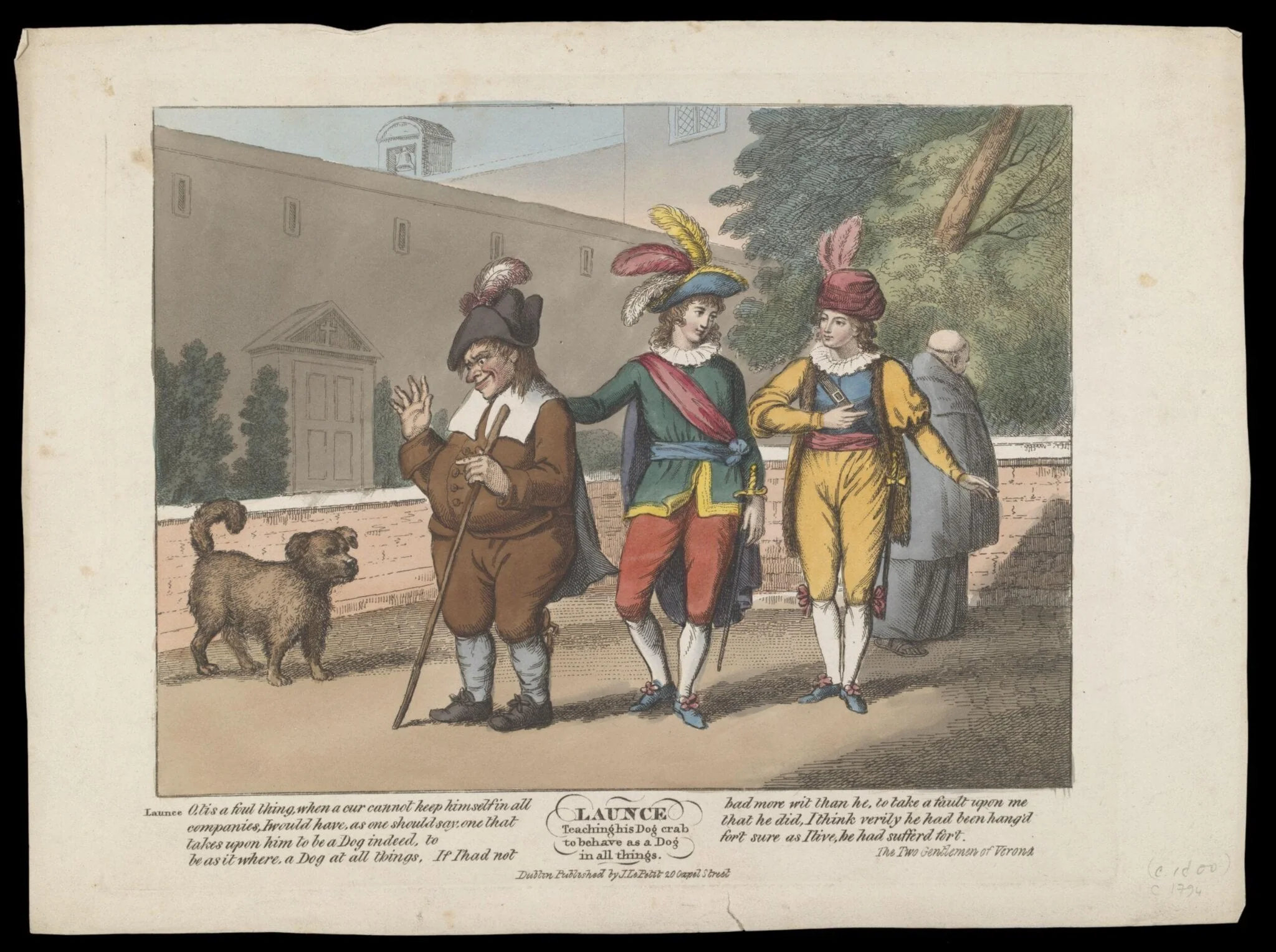 H Beard Print Collection, by J. Le Petit, 1794