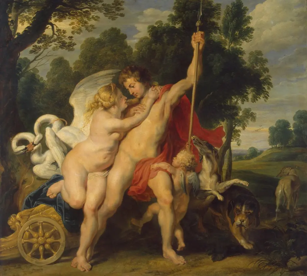 Venus and Adonis (Rubens, 1614)