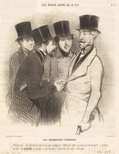 Une Réparation d'honneur