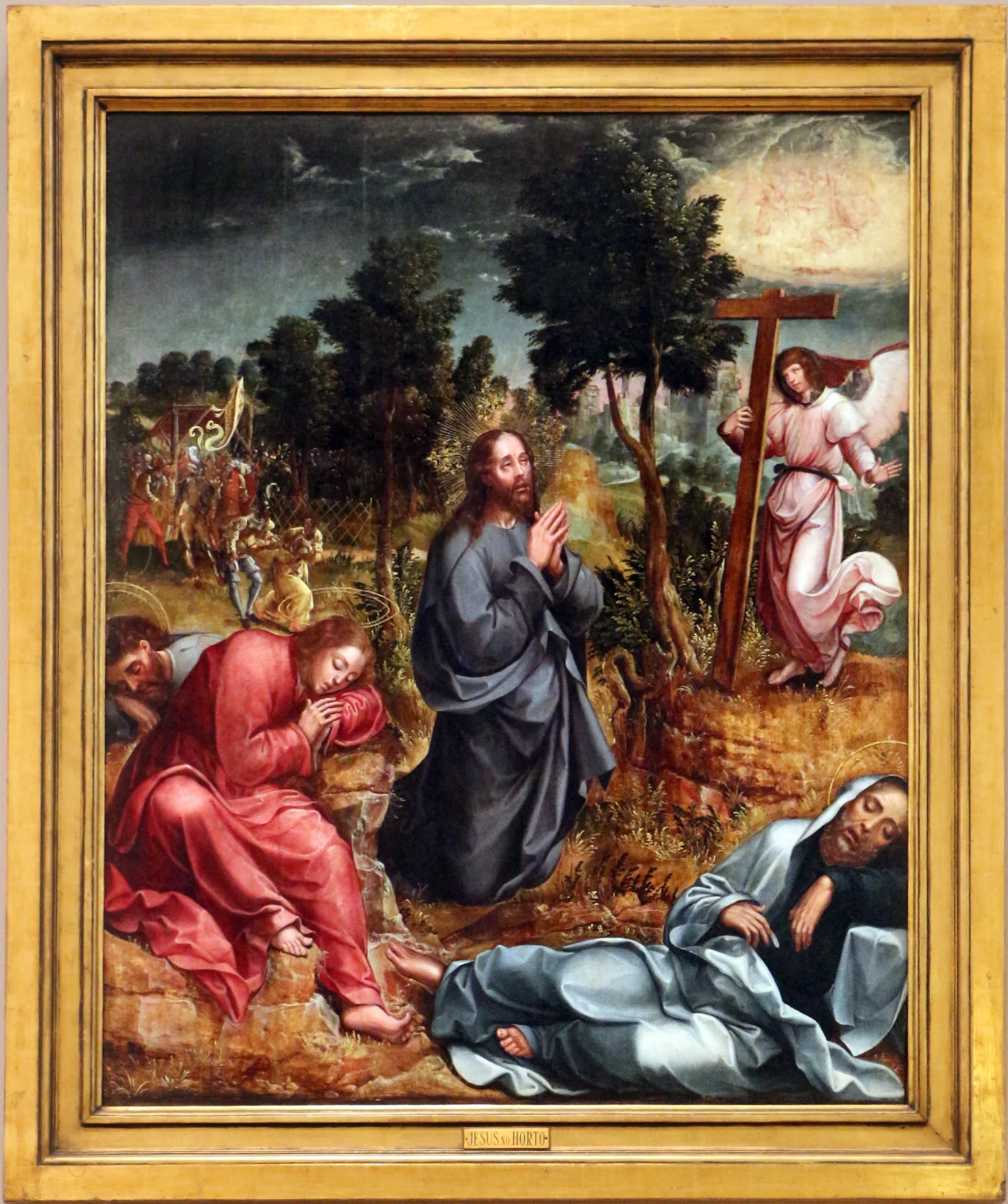 Christ in the Garden, by Gregório Lopes, unspecified, 1539