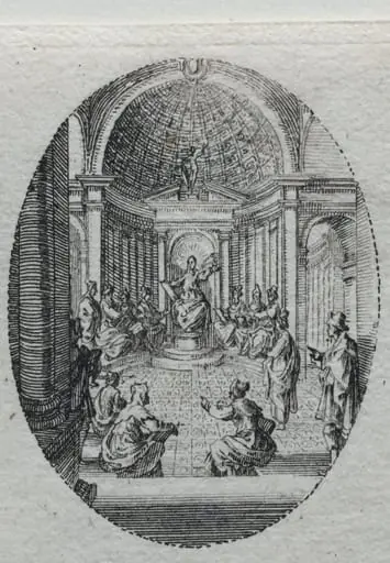 The Mysteries of the Passion:  Christ Disputing with the Doctors