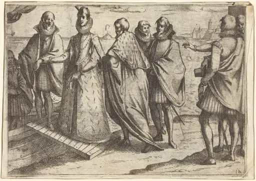Embarkation at Genoa [recto]