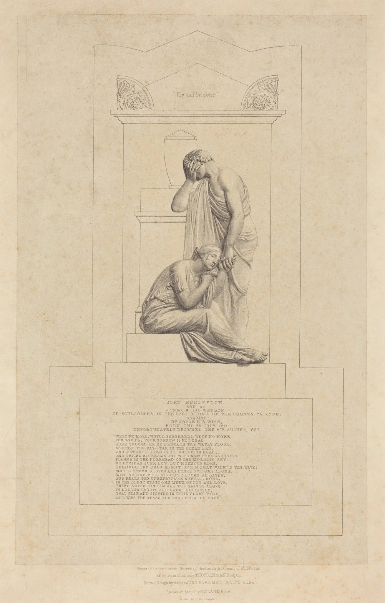 Monument to John Hudleston