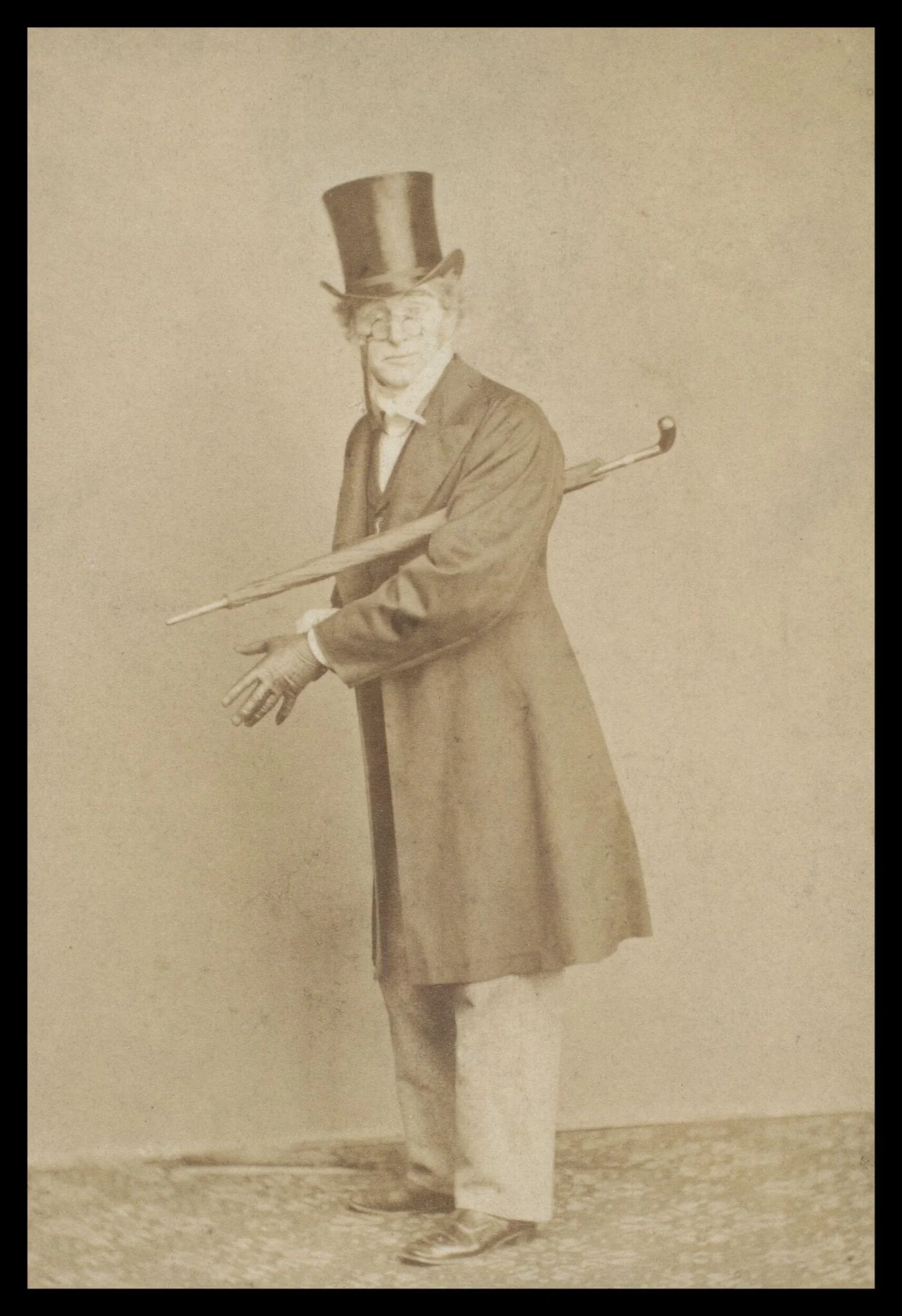 Guy Little Theatrical Photograph, by London Stereoscopic and Photographic Company, photographic, 1867