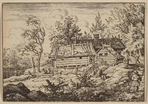 Pilgrim with a Dog