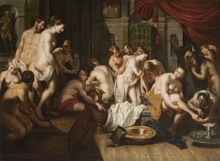 Esther's Toilet in the Harem of Ahasuerus