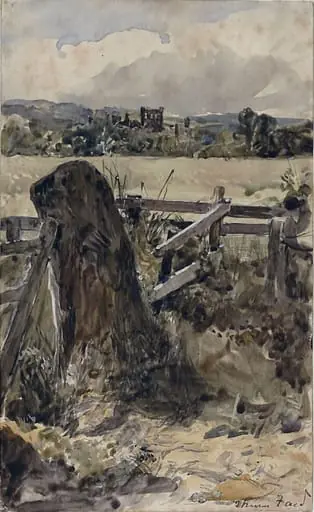 Near Melrose - A Sketch