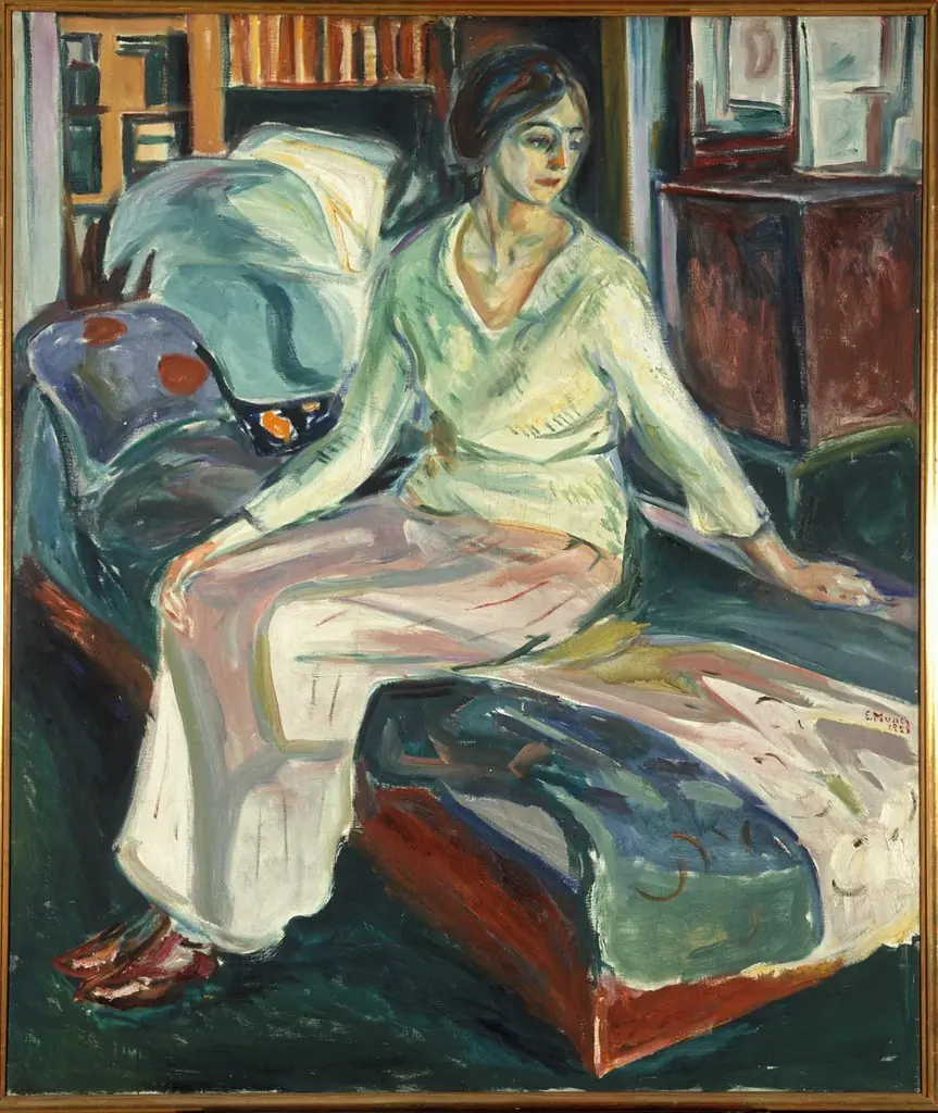 Seated Model on the Couch
