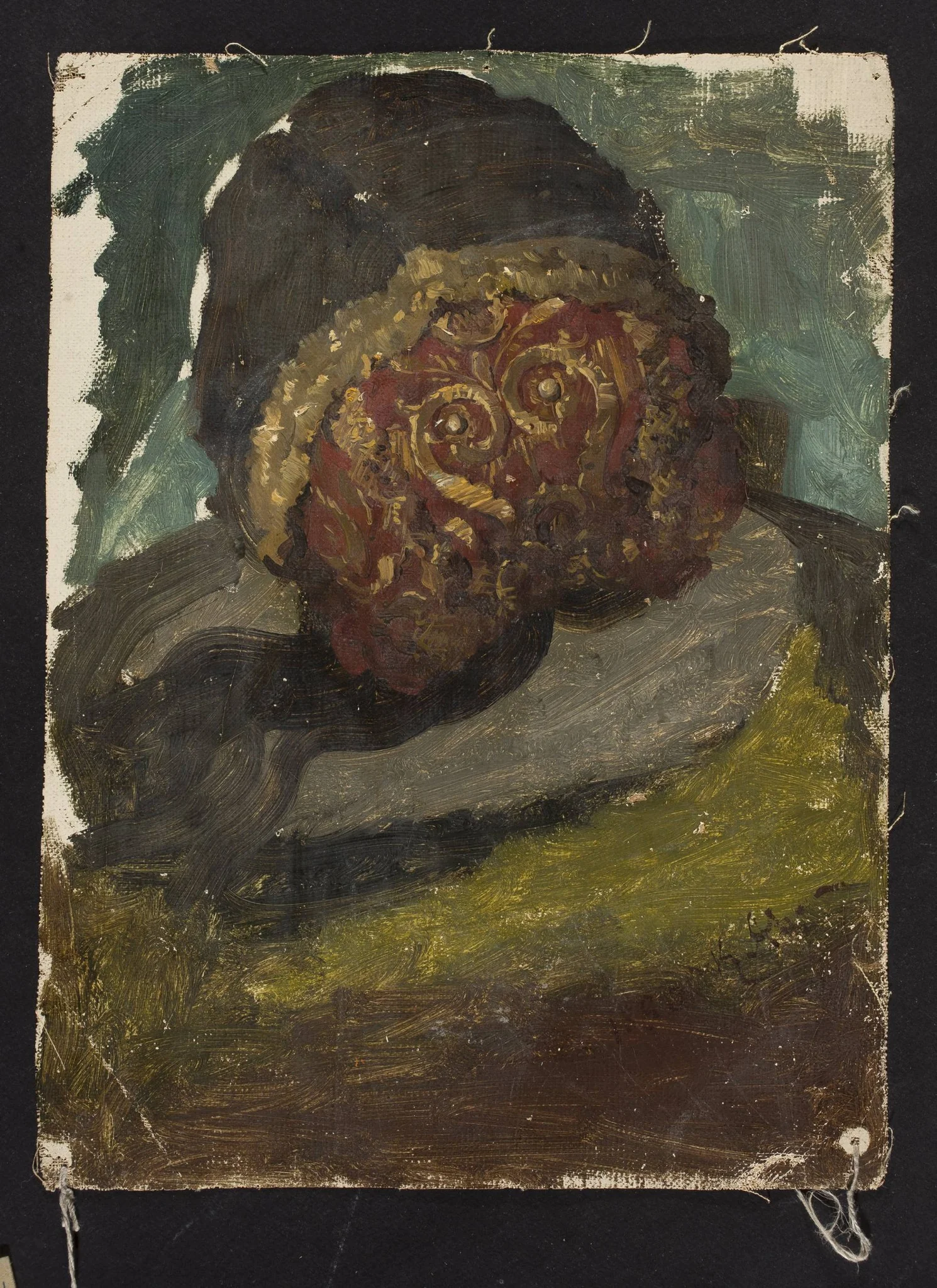 Woman's head in a cap, back view, study for the painting “Defence of Olsztyn by Karliński”