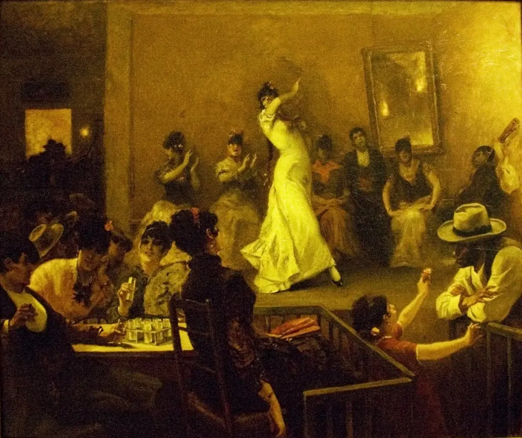 Cabaret scene in Sevilla