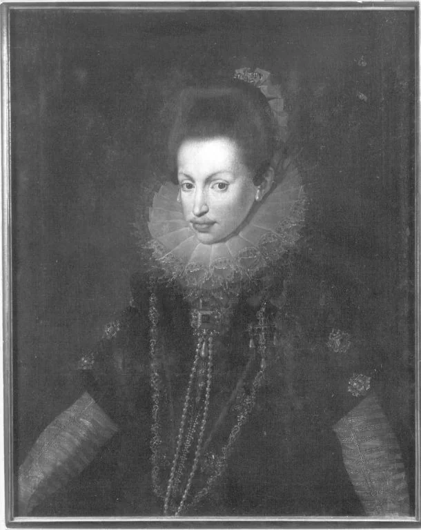 Bildnis der Erzherzogin Maria Anna (Kopie nach), by Joseph Heintz the Elder, unspecified, 1594