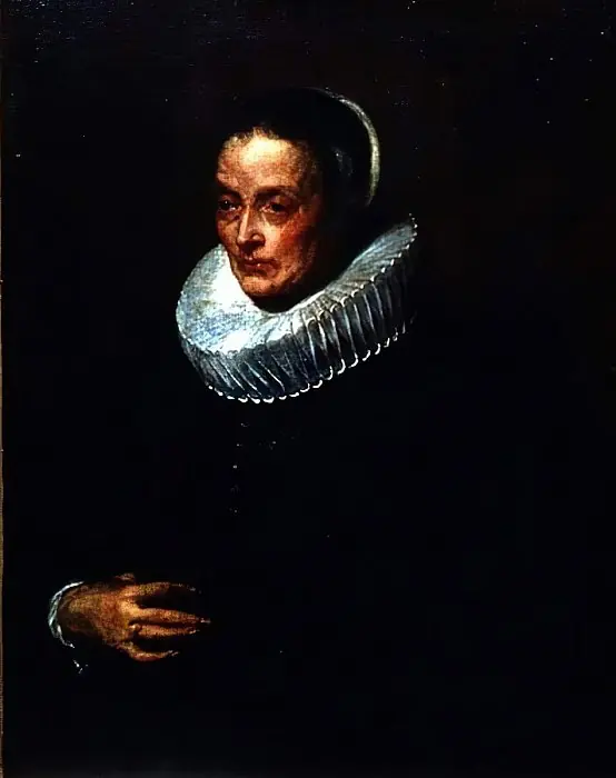 Portrait of the mother of the artist Justus Sustermans