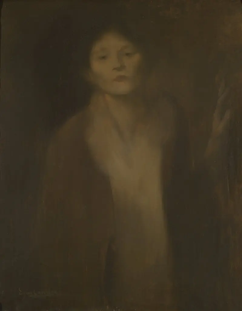 Woman looking