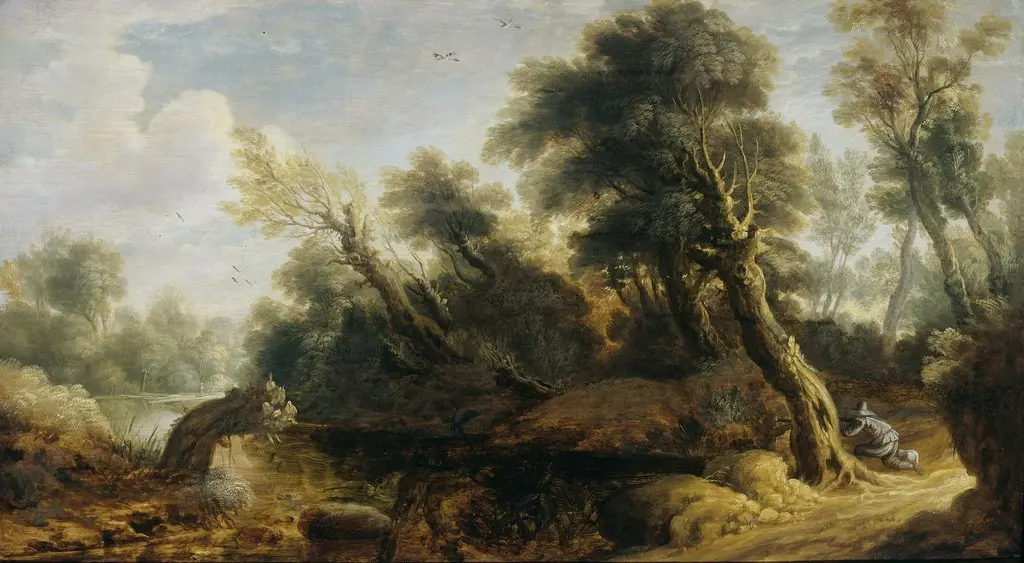 Landscape with a Hunter