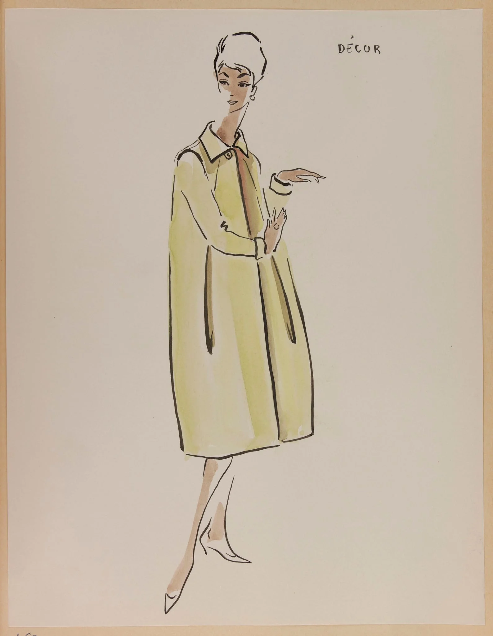 Décor, by Carven, 1956