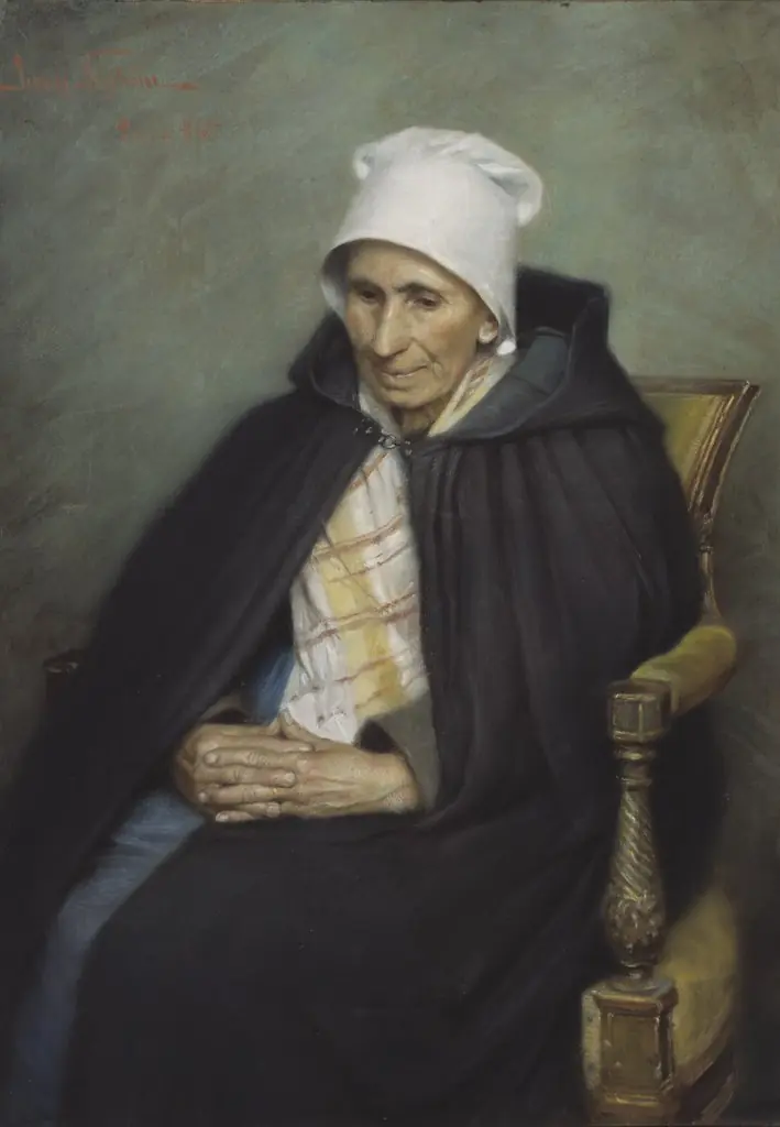 Old French Countrywoman