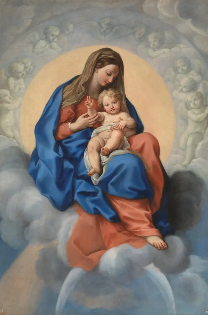 The Virgin and Child in Glory