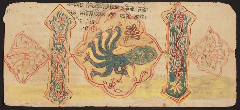 Tantric Manuscript "Sangrahani Sutra"
