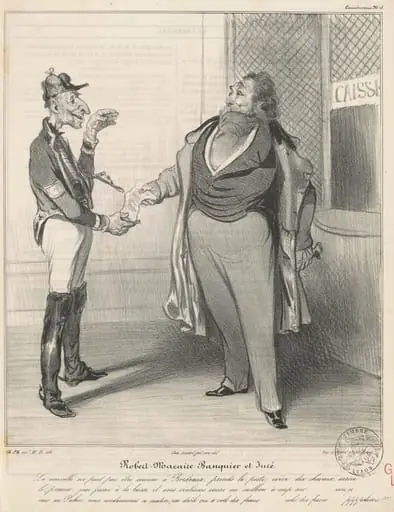 Robert Macaire banquier et juré