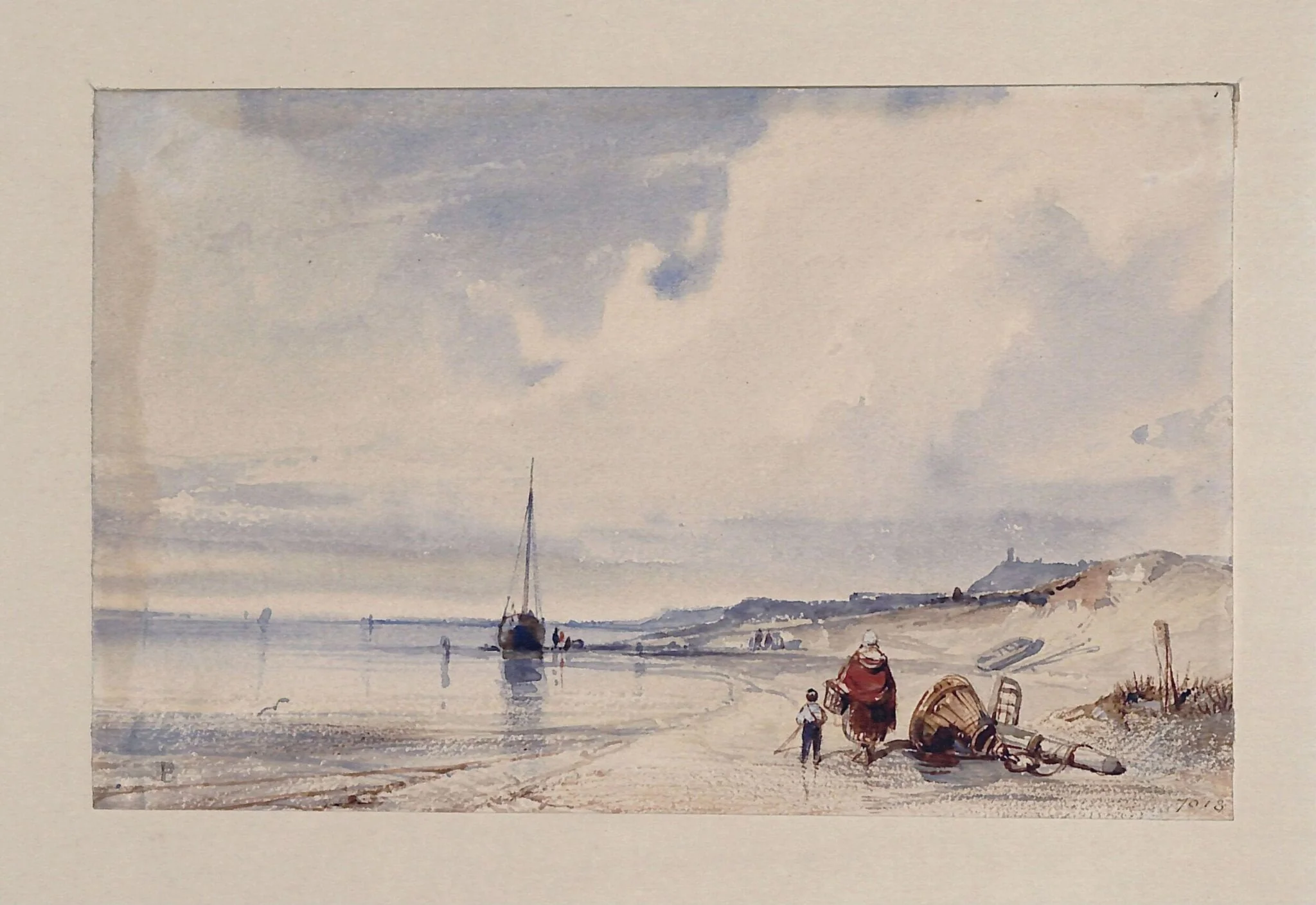 Dutch Coast Scene