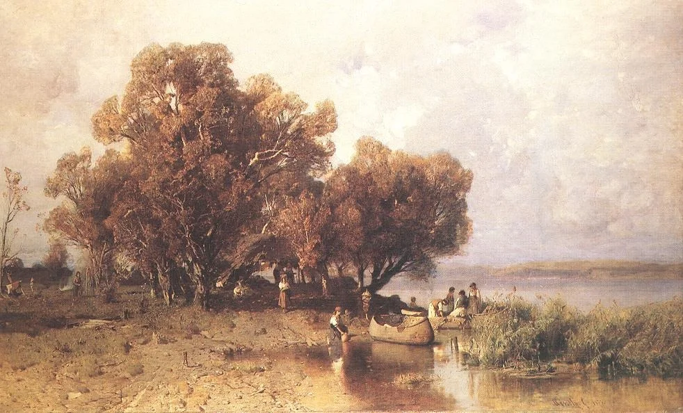Fishermen's Hut at the Lake Balaton