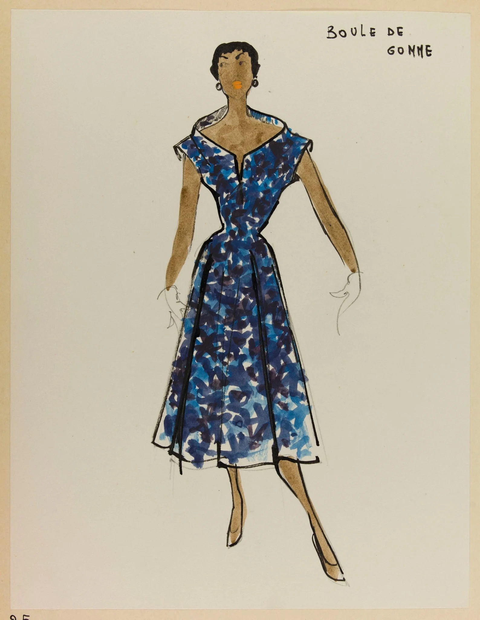 Boule de gomme, by Carven, 1953