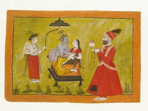 Raja Ajmer Chand of Bilaspur