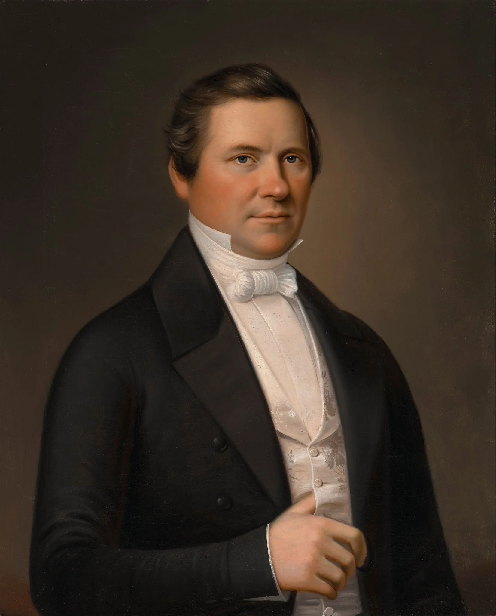 Johan Lindroos nuorena.