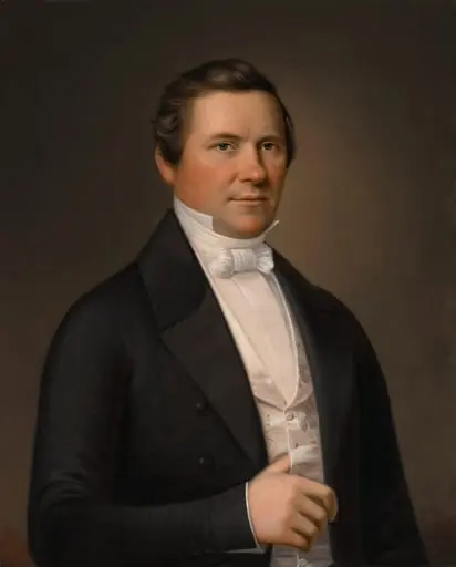 Johan Lindroos nuorena.