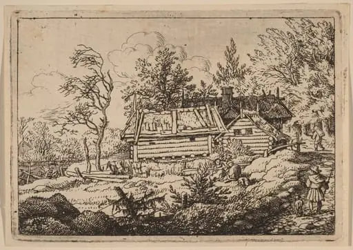 Pilgrim with a Dog