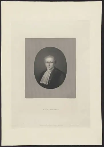 Portrait of A.C.G. Suerman, clergyman