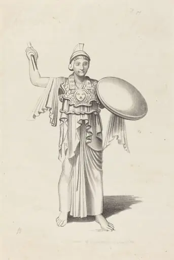Minerva, From a Bronze by Daedalus