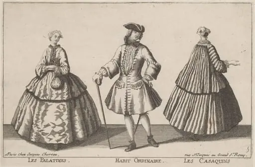 Les Palatines/Habit Ordinaire/Les Casaquins