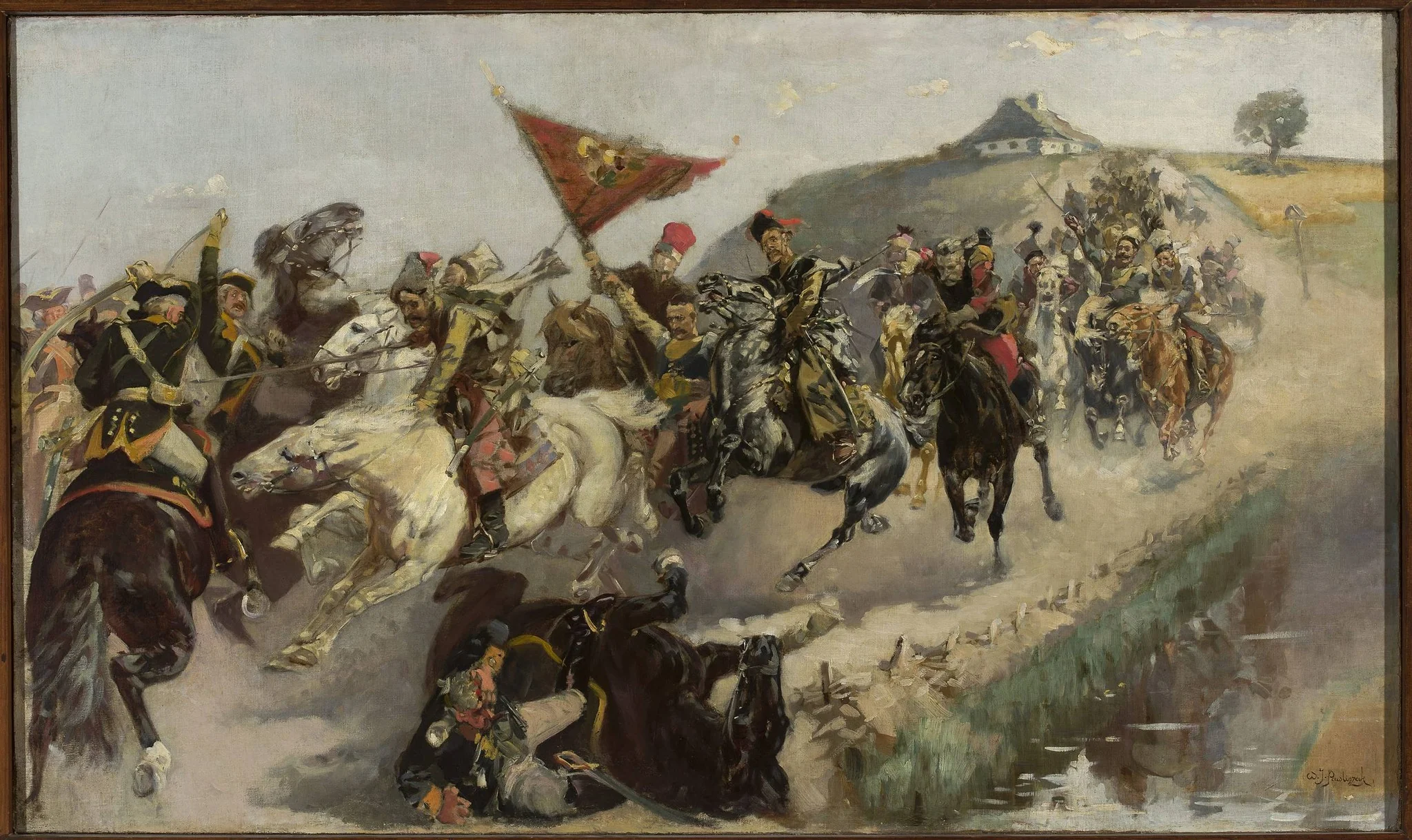 Skirmish on the road