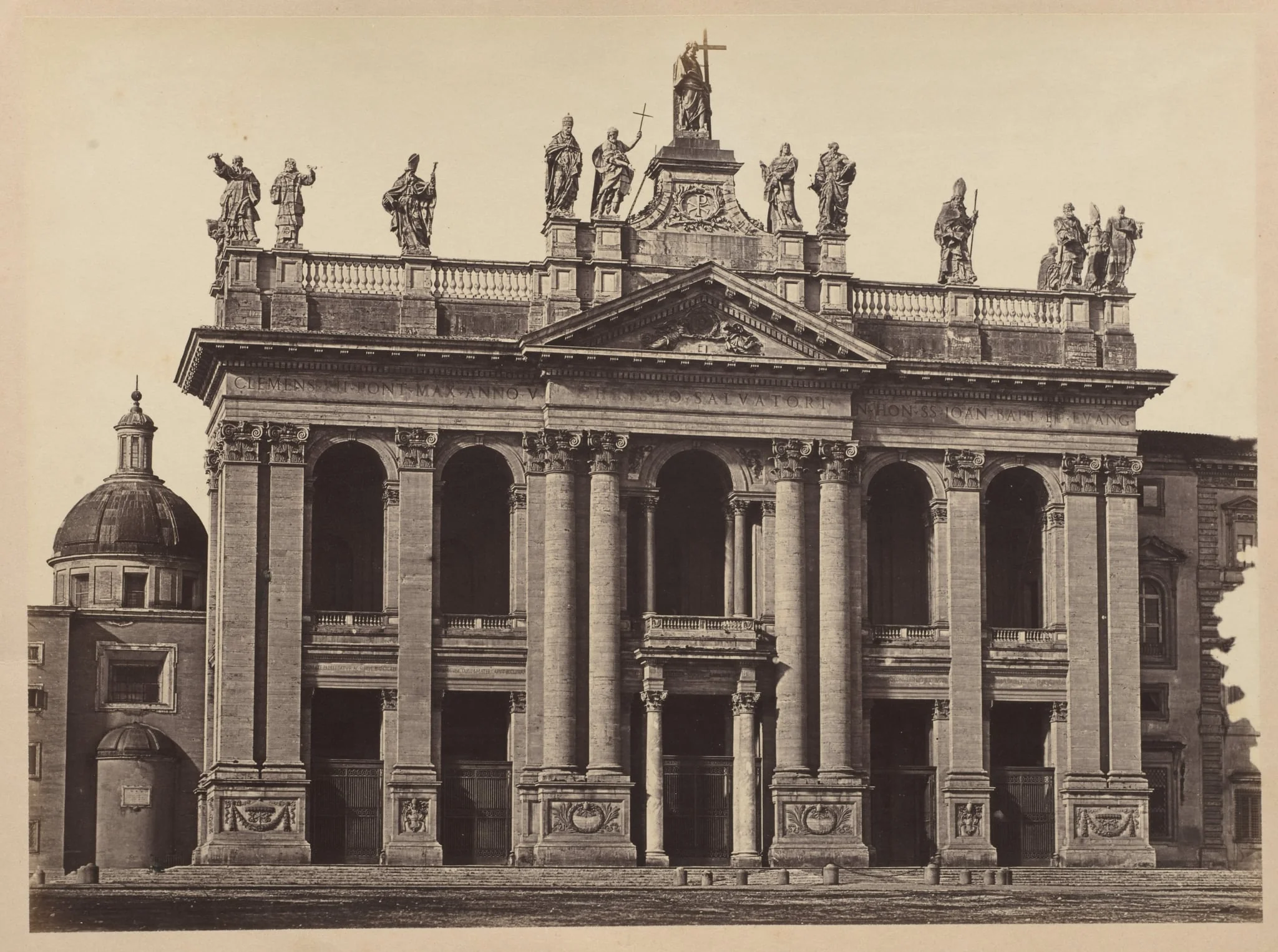 St. Jean de Lateran, Rome, by Tommaso Cuccioni, 1860