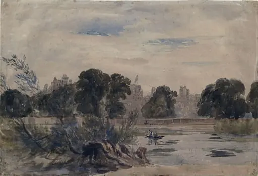The River Thames and Windsor Castle